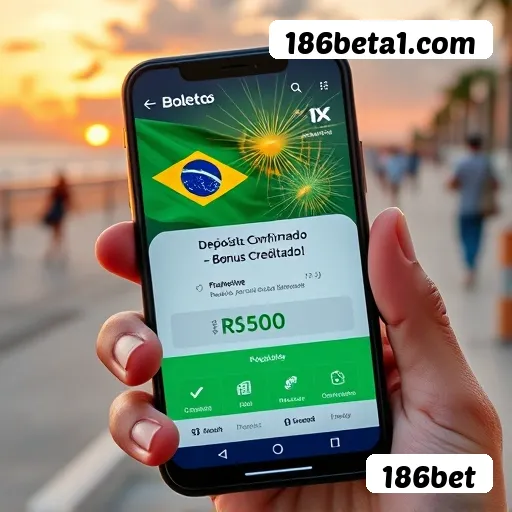 Tela login 186bet