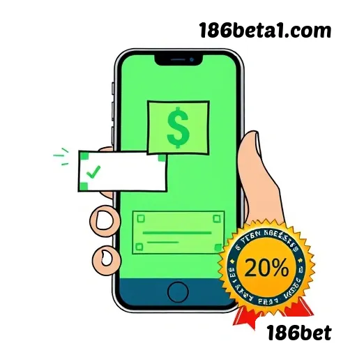 Depósito PIX 186bet